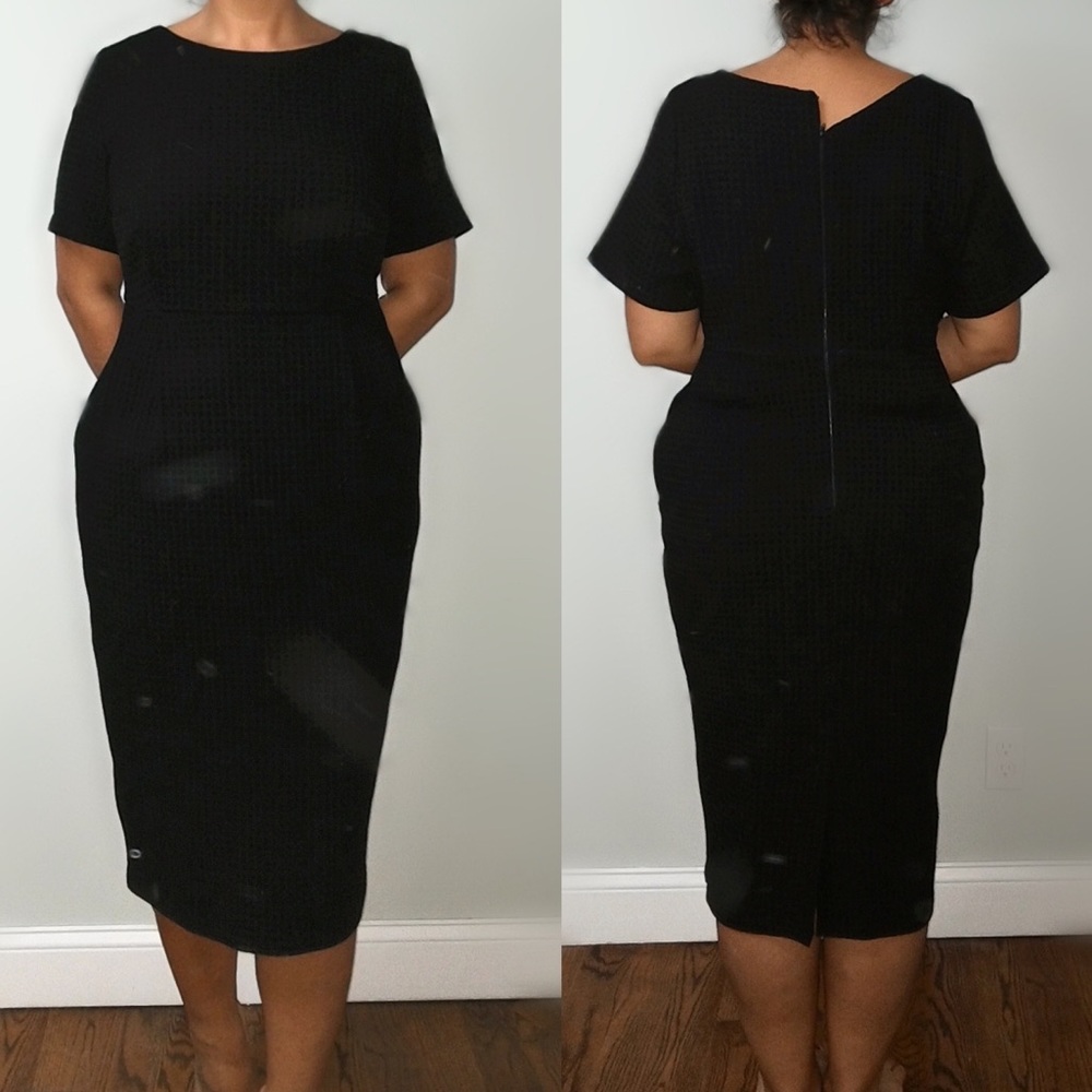 Asos wiggle midi dress - size 18